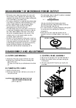 Предварительный просмотр 4 страницы LG MG-553MD Service Manual