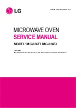 LG MG-556EJ Service Manual предпросмотр