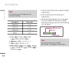 Предварительный просмотр 48 страницы LG MG185 User Manual