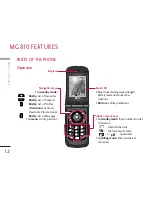 Предварительный просмотр 12 страницы LG MG810 User Manual