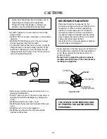 Preview for 5 page of LG MH-1144DP Service Manual