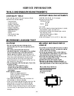 Preview for 11 page of LG MH-1144DP Service Manual