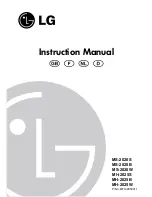 LG MH-2025B Instruction Manual предпросмотр