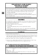 Preview for 4 page of LG MH-2335NB Instruction Manual