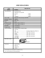 Предварительный просмотр 4 страницы LG MH-6072A Service Manual