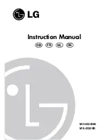 Предварительный просмотр 1 страницы LG MH-6320NB Instruction Manual