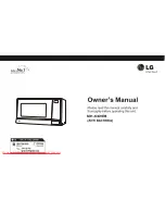 LG MH-6349EB Owner'S Manual preview