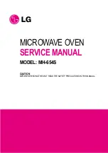 Preview for 1 page of LG MH-654S Service Manual