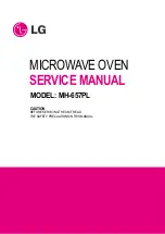 LG MH-657PL Service Manual предпросмотр