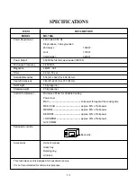 Preview for 2 page of LG MH-704A Service Manual