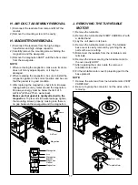 Предварительный просмотр 17 страницы LG MH-794GS Service Manual