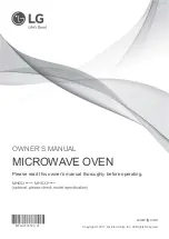 LG MH633 SERIES Owner'S Manual preview