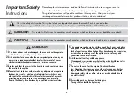 Предварительный просмотр 4 страницы LG MH634 Series Owner'S Manual