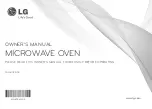 LG MH6342BSC Owner'S Manual preview