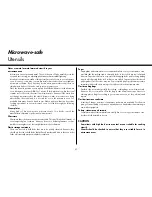 Предварительный просмотр 31 страницы LG MH6347E Owner'S Manual