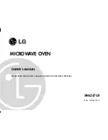 LG MH6347GR Owner'S Manual preview