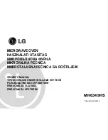 LG MH6349HS Owner'S Manual предпросмотр