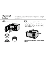 Предварительный просмотр 4 страницы LG MH638 series Owner'S Manual