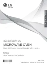 LG MH653 SERIES Owner'S Manual предпросмотр