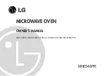 LG MH6548PR Owner'S Manual preview