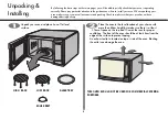 Предварительный просмотр 4 страницы LG MH6548SR Owner'S Manual