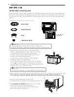 Предварительный просмотр 8 страницы LG MH656 Series Owner'S Manual