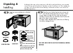 Предварительный просмотр 4 страницы LG MH6588FRBCR Owner'S Manual