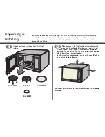 Предварительный просмотр 4 страницы LG MH6647SRWB Owner'S Manual