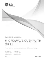 LG MH6839AC Owner'S Manual предпросмотр