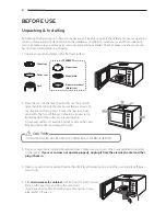 Предварительный просмотр 8 страницы LG MH6839AC Owner'S Manual