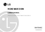 LG MH7949C Owner'S Manual предпросмотр