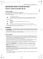 Предварительный просмотр 3 страницы LG MHES173 Series Owner'S Manual