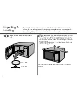 Preview for 3 page of LG Microwave Oven Manual