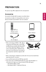 Предварительный просмотр 15 страницы LG MiniBeam HF60FG Owner'S Manual