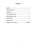 Preview for 2 page of LG Minibeam Pro PF1500 Service Manual