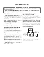 Preview for 3 page of LG Minibeam Pro PF1500 Service Manual