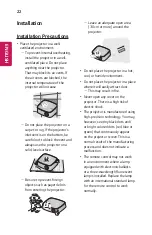 Preview for 22 page of LG Minibeam Pro PF1500W Owner'S Manual