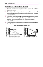 Preview for 22 page of LG MiniBeam PW1500GB Owner'S Manual