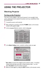Preview for 29 page of LG MiniBeam PW1500GB Owner'S Manual