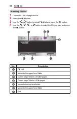 Preview for 58 page of LG MiniBeam PW1500GB Owner'S Manual