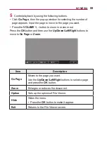 Preview for 59 page of LG MiniBeam PW1500GB Owner'S Manual