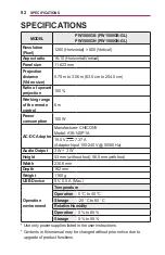 Preview for 92 page of LG MiniBeam PW1500GB Owner'S Manual