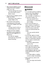 Preview for 8 page of LG MiniBeam UST PF1000UT Owner'S Manual