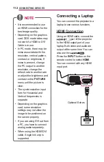 Предварительный просмотр 112 страницы LG MiniBeam UST PF1000UT Owner'S Manual