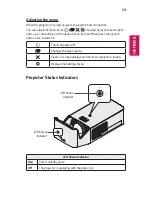 Preview for 23 page of LG Minibeam UST Owner'S Manual