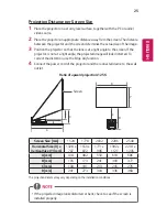 Preview for 25 page of LG Minibeam UST Owner'S Manual