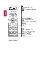 Preview for 28 page of LG Minibeam UST Owner'S Manual