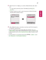 Preview for 47 page of LG Minibeam UST Owner'S Manual