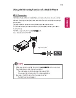 Preview for 115 page of LG Minibeam UST Owner'S Manual