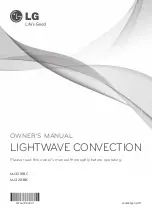 LG MJ3281BC Owner'S Manual предпросмотр